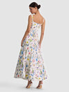 POLLY FLARED MIDI DRESS-ALICE + OLIVIA