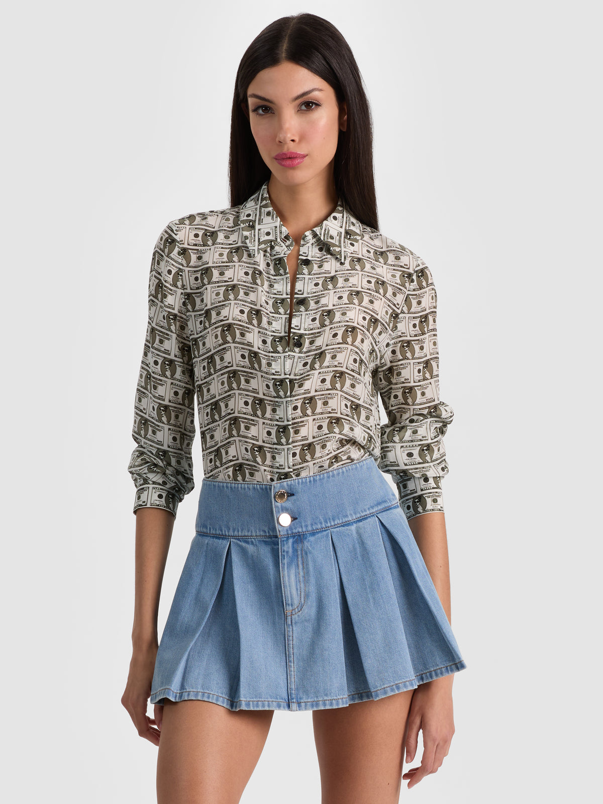 WILLA SILK BLOUSE - PAYDAY MULTI