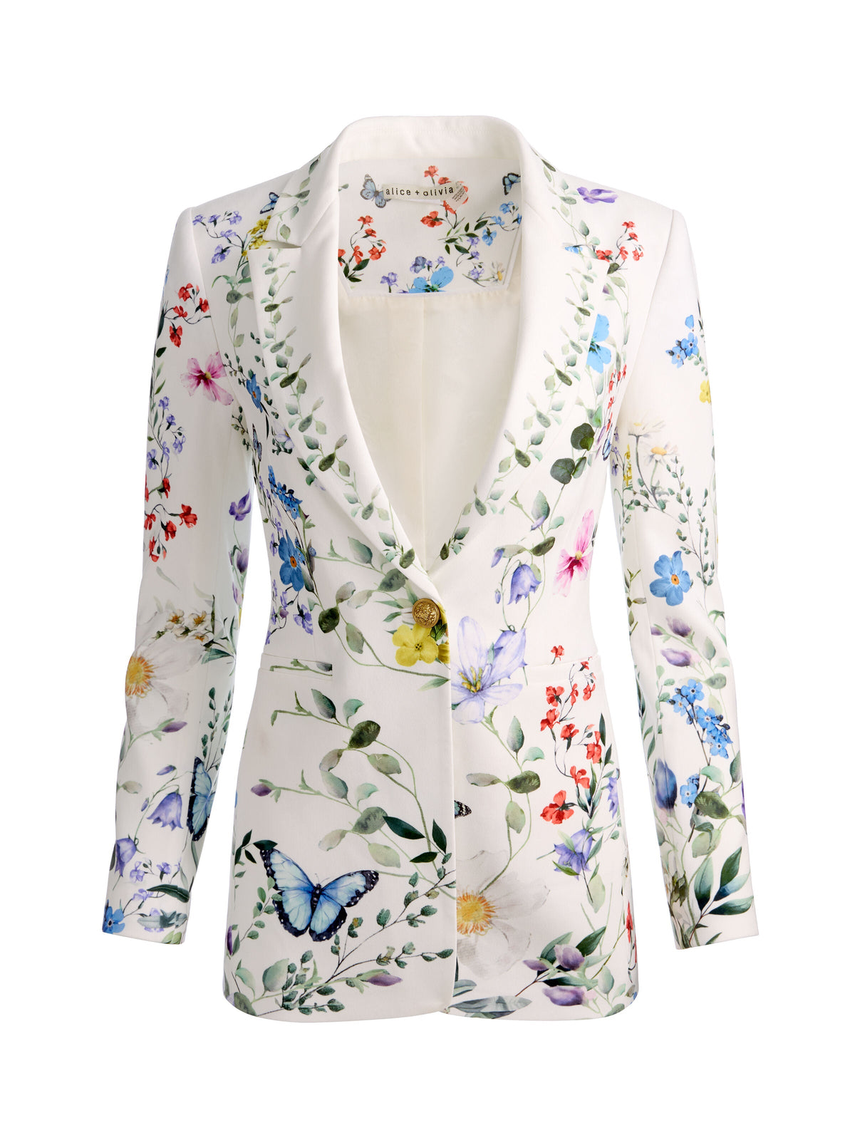 BREANN PRINTED BLAZER-ALICE + OLIVIA
