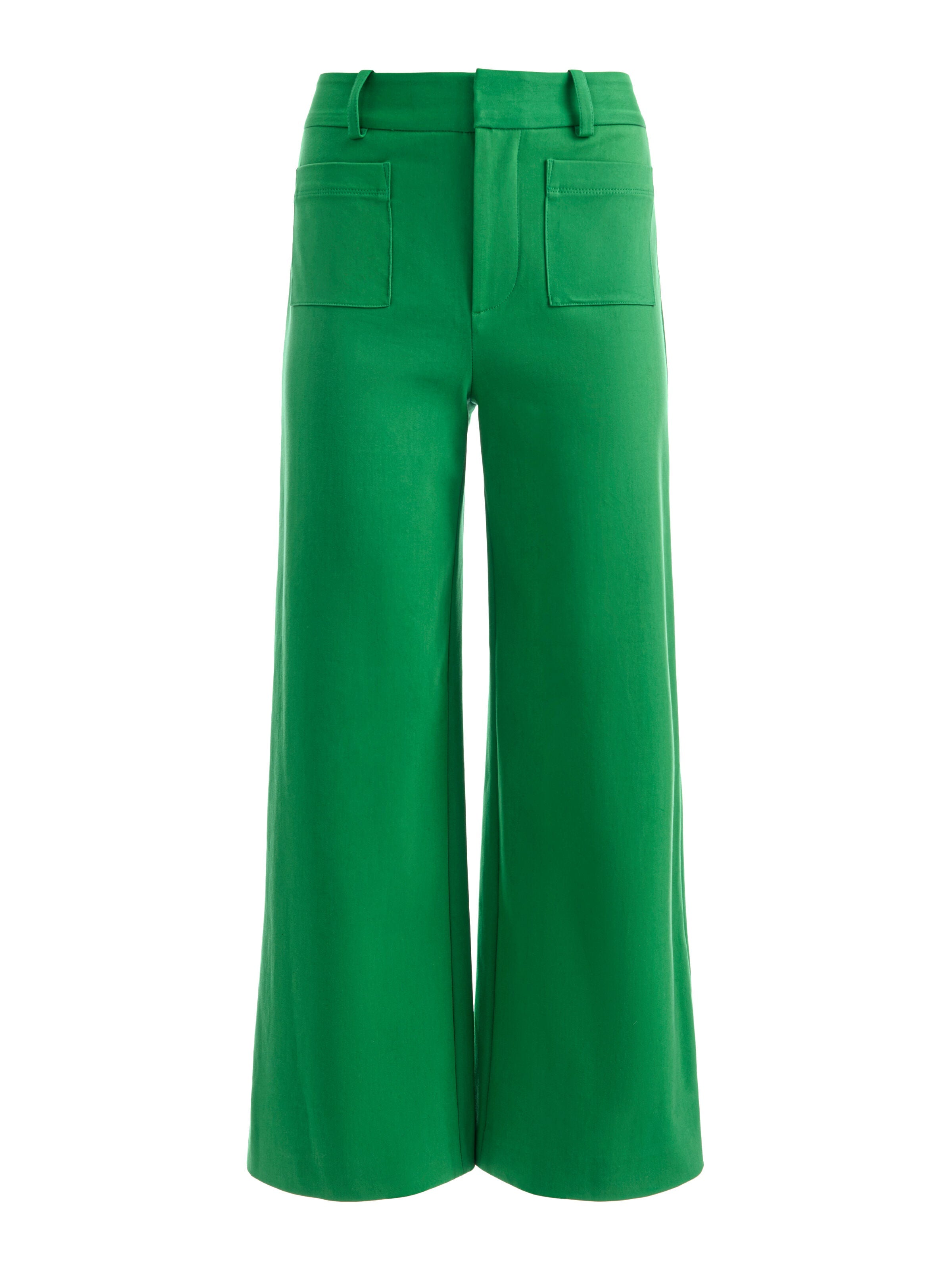 ZOE ANKLE TROUSER-GREEN APPLE-ALICE + OLIVIA