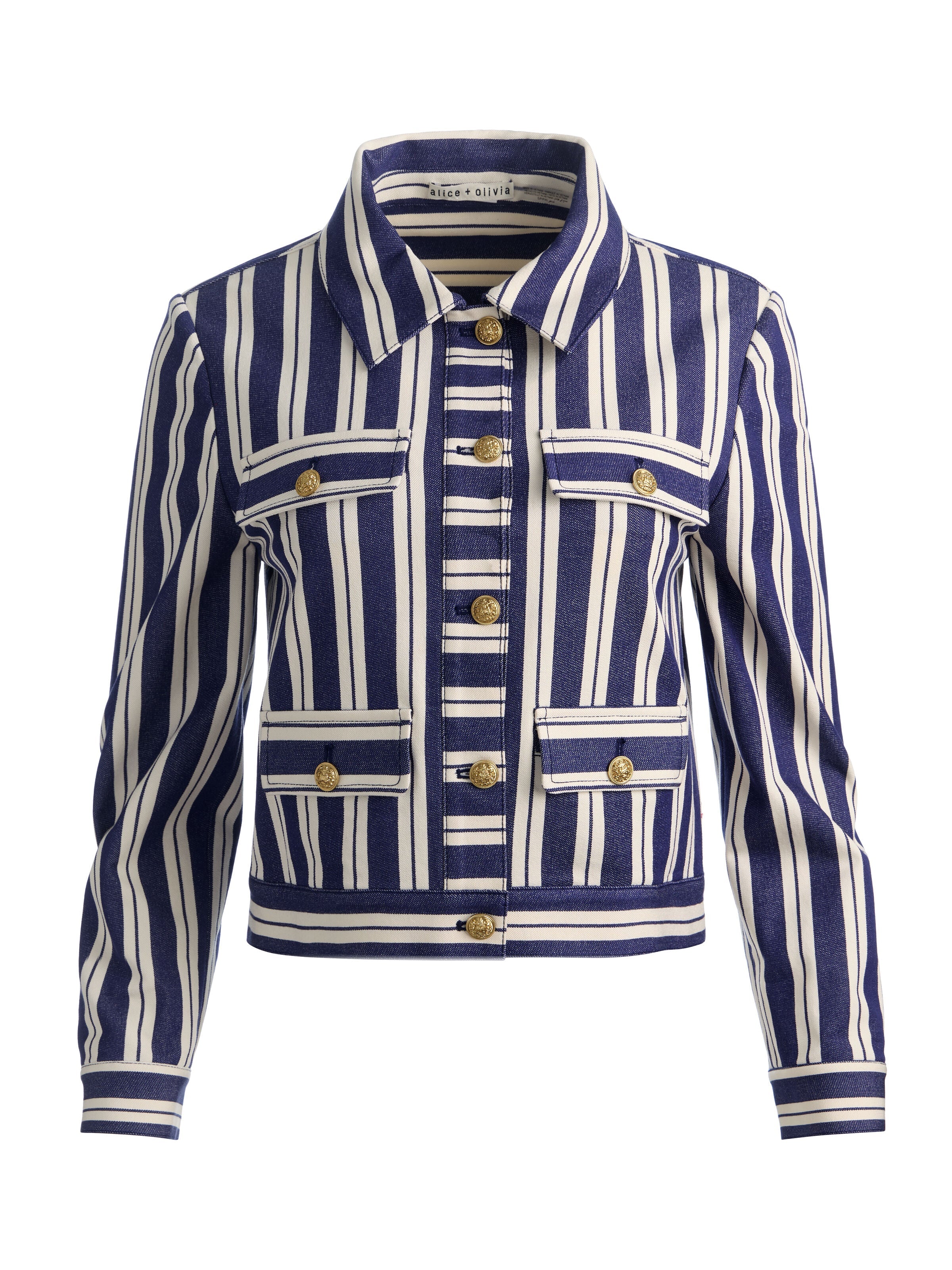 ALEX CROPPED JACKET-ALICE + OLIVIA