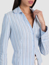 FREYA BUTTON DOWN TOP-ALICE + OLIVIA