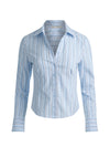 FREYA BUTTON DOWN TOP-ALICE + OLIVIA