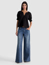 THALIA BUTTON DOWN BLOUSE-ALICE + OLIVIA