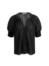 THALIA BUTTON DOWN BLOUSE-ALICE + OLIVIA