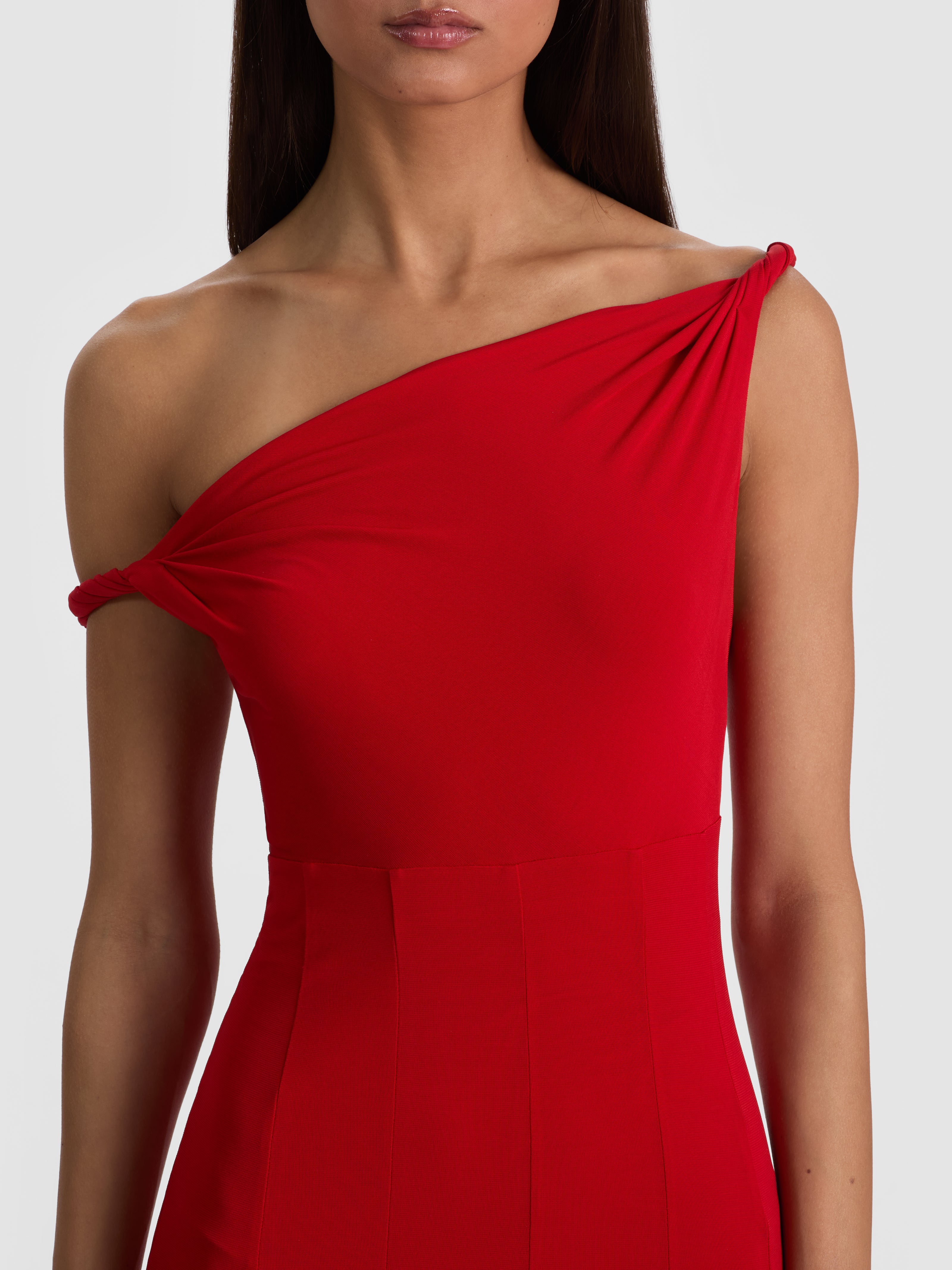 NOELIA TWIST STRAP MAXI DRESS-ALICE + OLIVIA