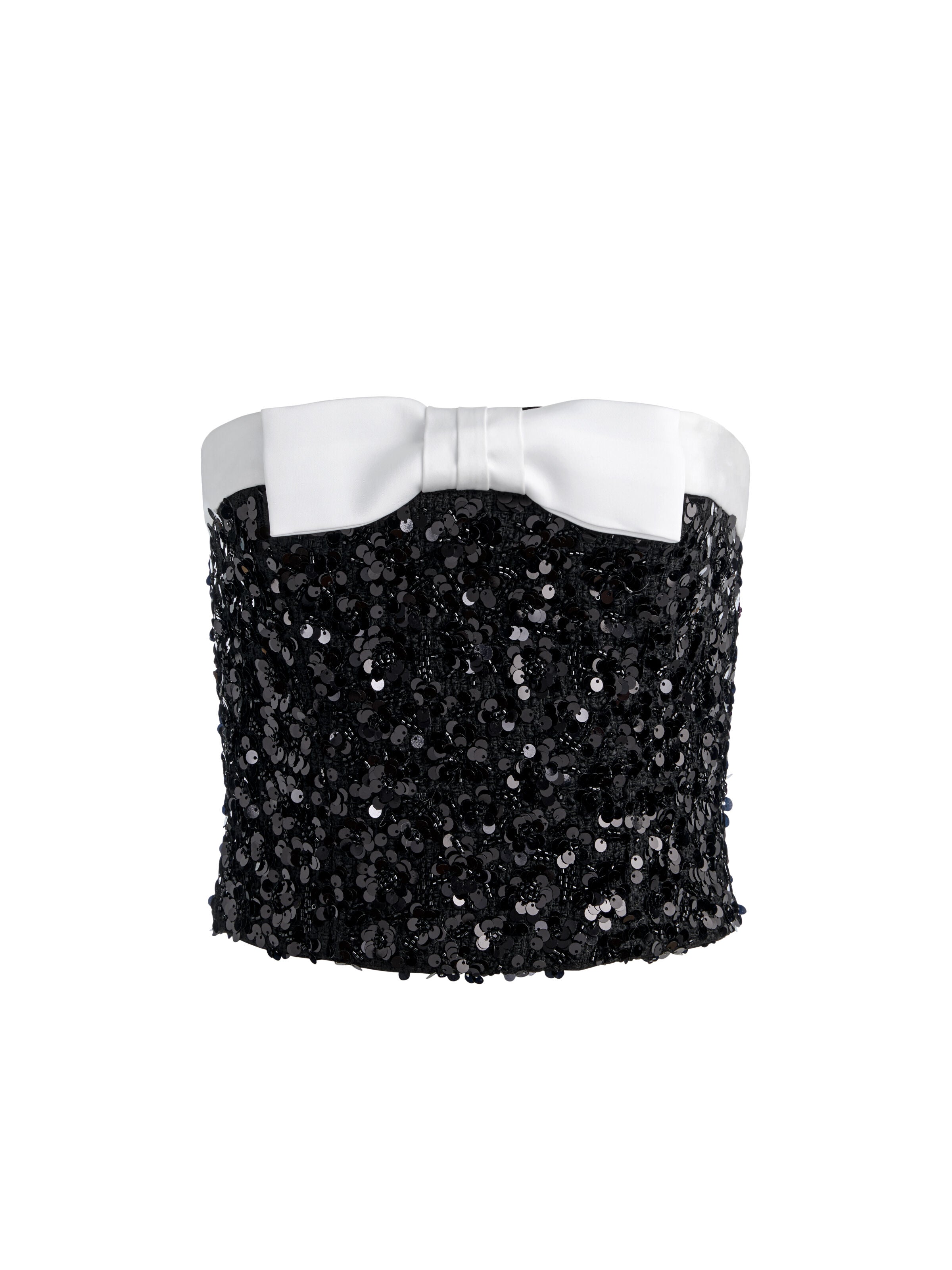 KATYA EMBELLISHED BOW TOP-ALICE + OLIVIA