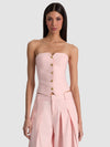KELCEY STRAPLESS VEST-ALICE + OLIVIA