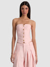 KELCEY STRAPLESS VEST-ALICE + OLIVIA