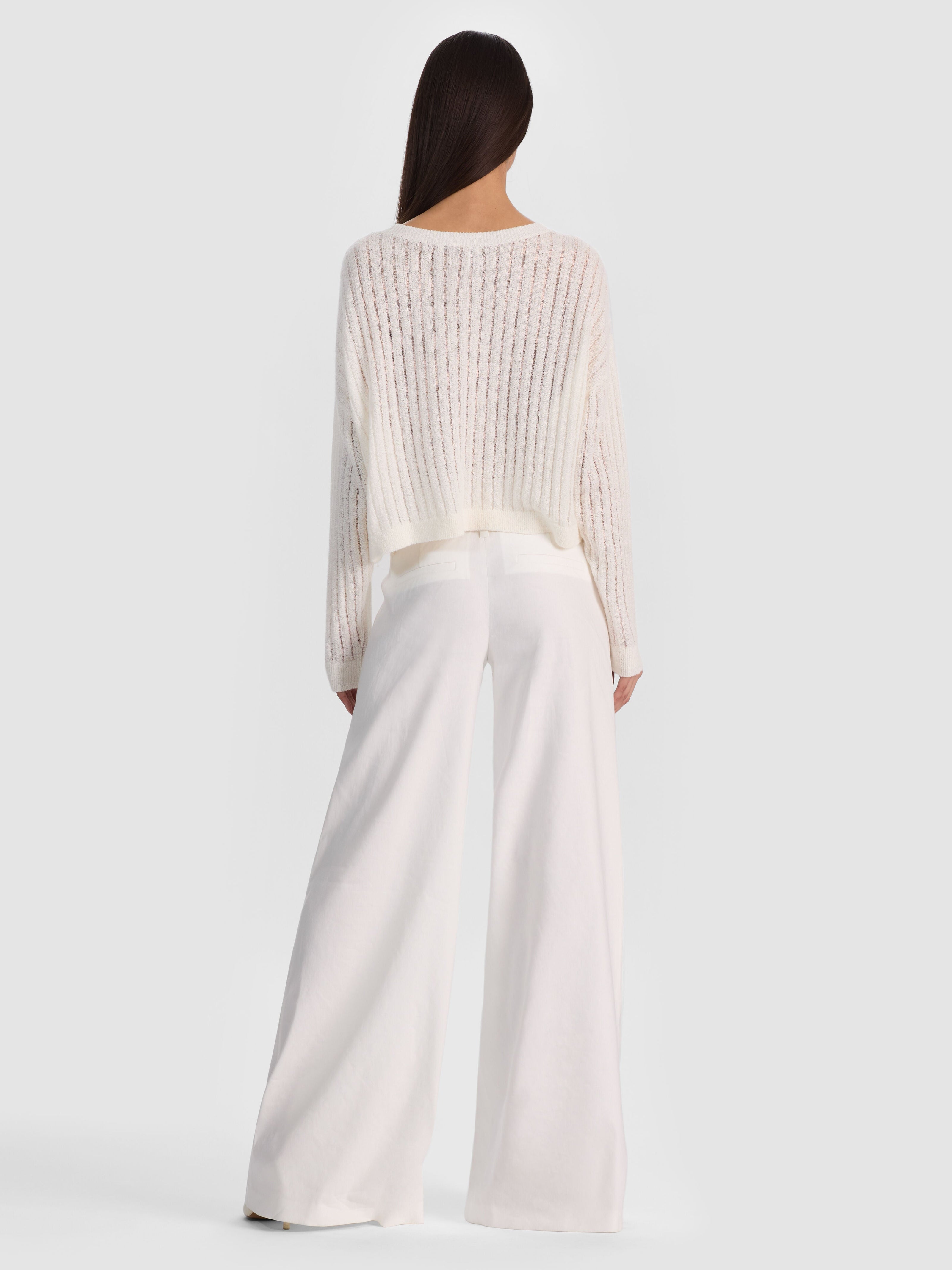 MITCHELL LIGHTWEIGHT PULLOVER-SOFT WHITE-ALICE + OLIVIA