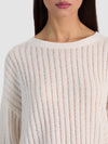 MITCHELL LIGHTWEIGHT PULLOVER-SOFT WHITE-ALICE + OLIVIA