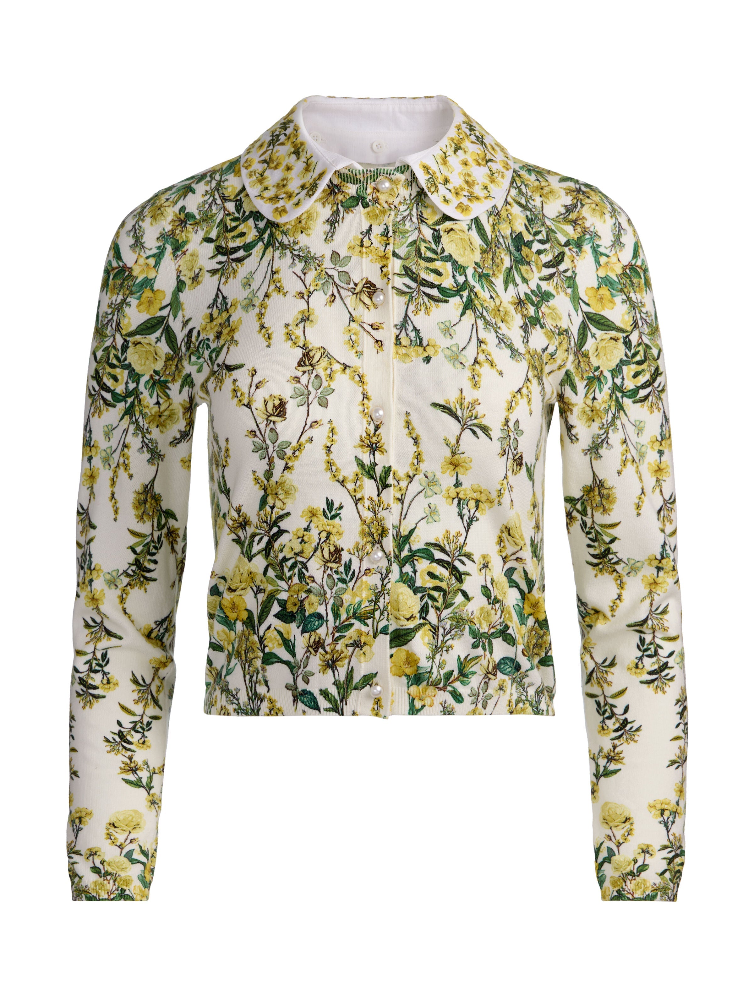 CARSON PRINTED CARDIGAN-ALICE + OLIVIA