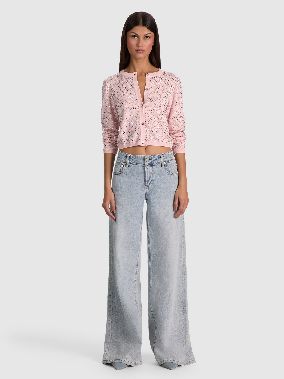 CARSON EMBELLISHED CARDIGAN-ALICE + OLIVIA