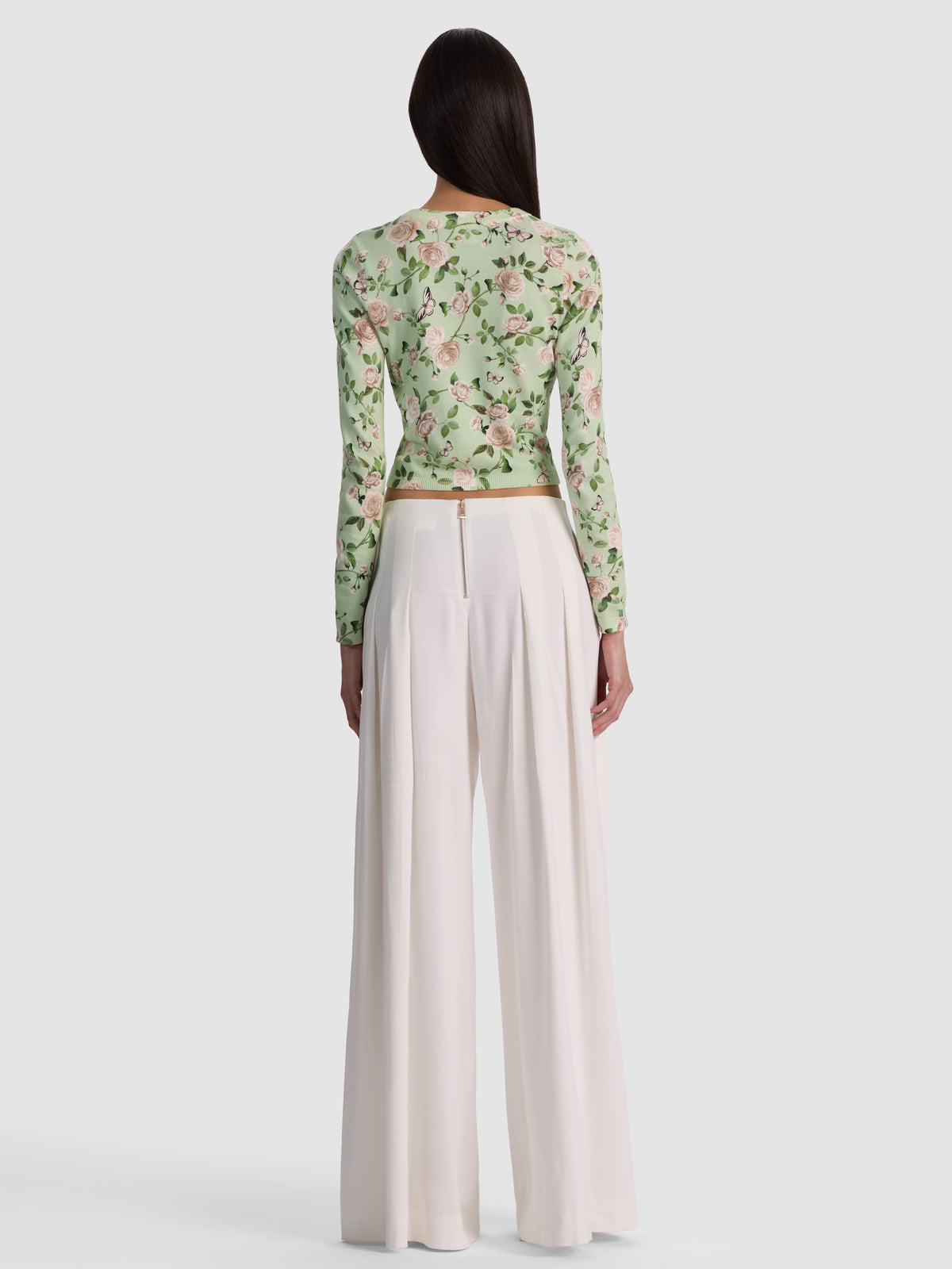 CARSON PRINTED CARDIGAN-ALICE + OLIVIA