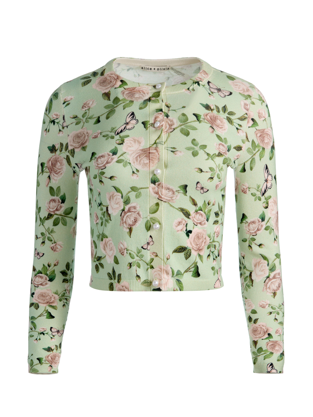 CARSON PRINTED CARDIGAN-ALICE + OLIVIA