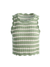CIARA CROPPED POINTELLE PULLOVER-ALICE + OLIVIA
