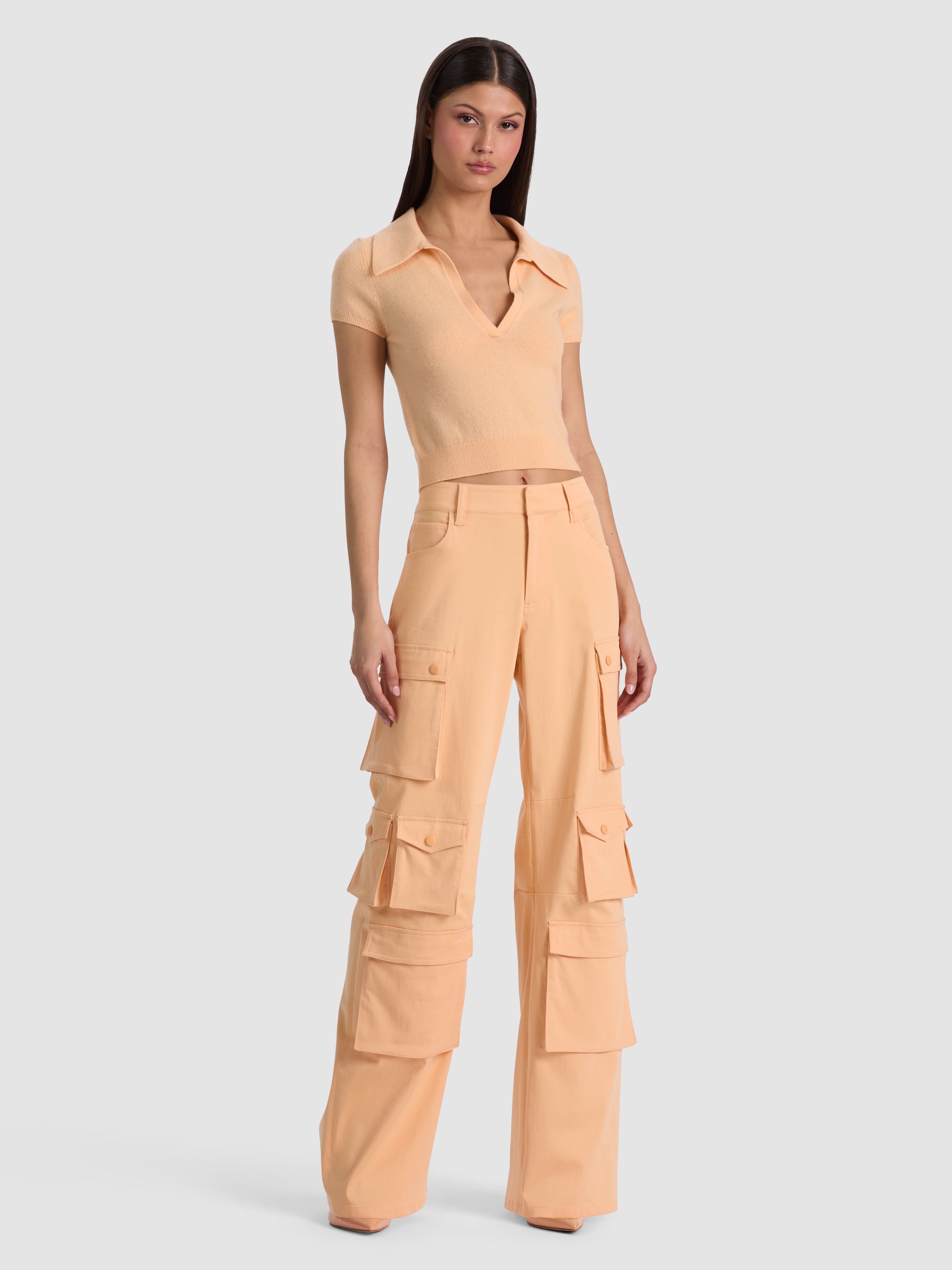 ANDI CASHMERE POLO-ALICE + OLIVIA