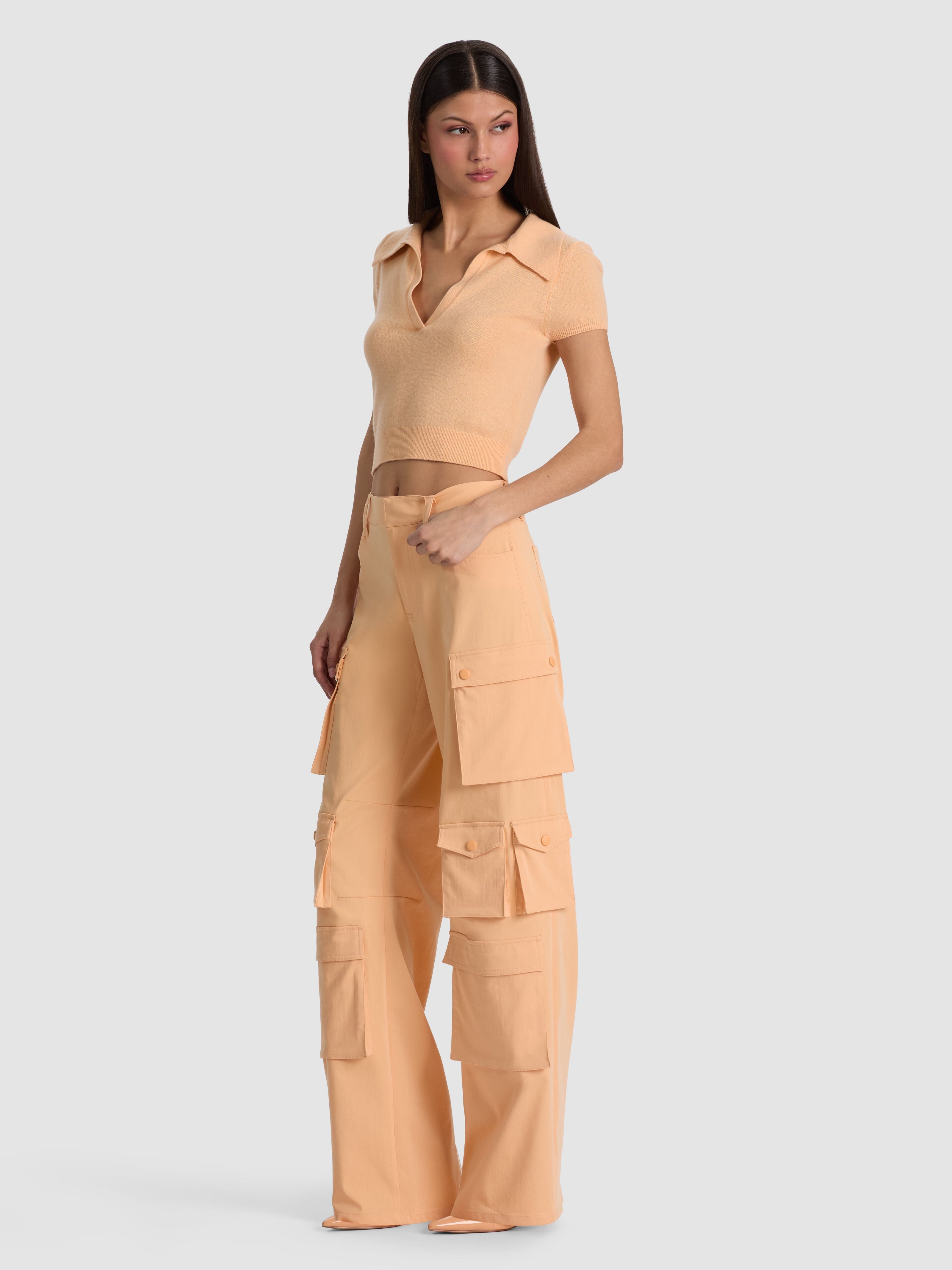 ANDI CASHMERE POLO-ALICE + OLIVIA