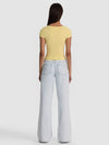 ANAIS RIBBED BABY TEE-BUTTER-ALICE + OLIVIA