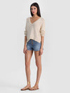 WILLIAMS PULLOVER-OATMEAL-ALICE + OLIVIA