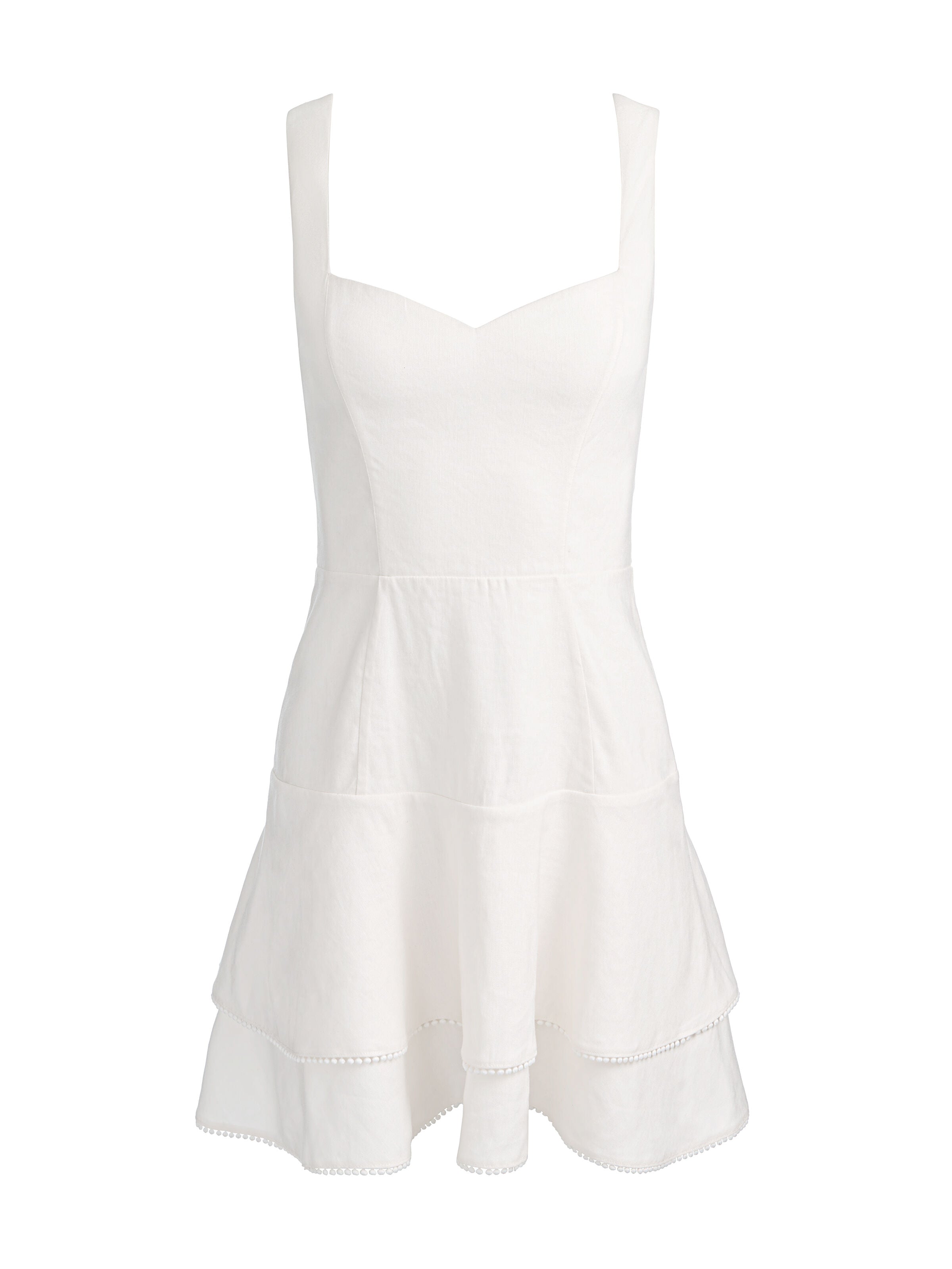 MIRIAM SWEETHEART MINI DRESS-ALICE + OLIVIA