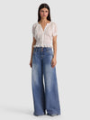 KATHRYN LACE TRIM BLOUSE-ALICE + OLIVIA