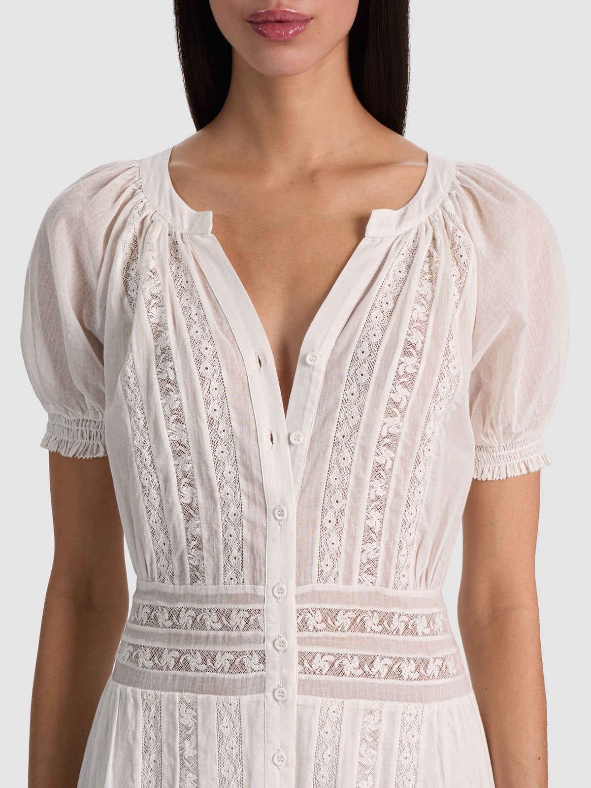 KATHRYN MIDI SHIRT DRESS-ALICE + OLIVIA