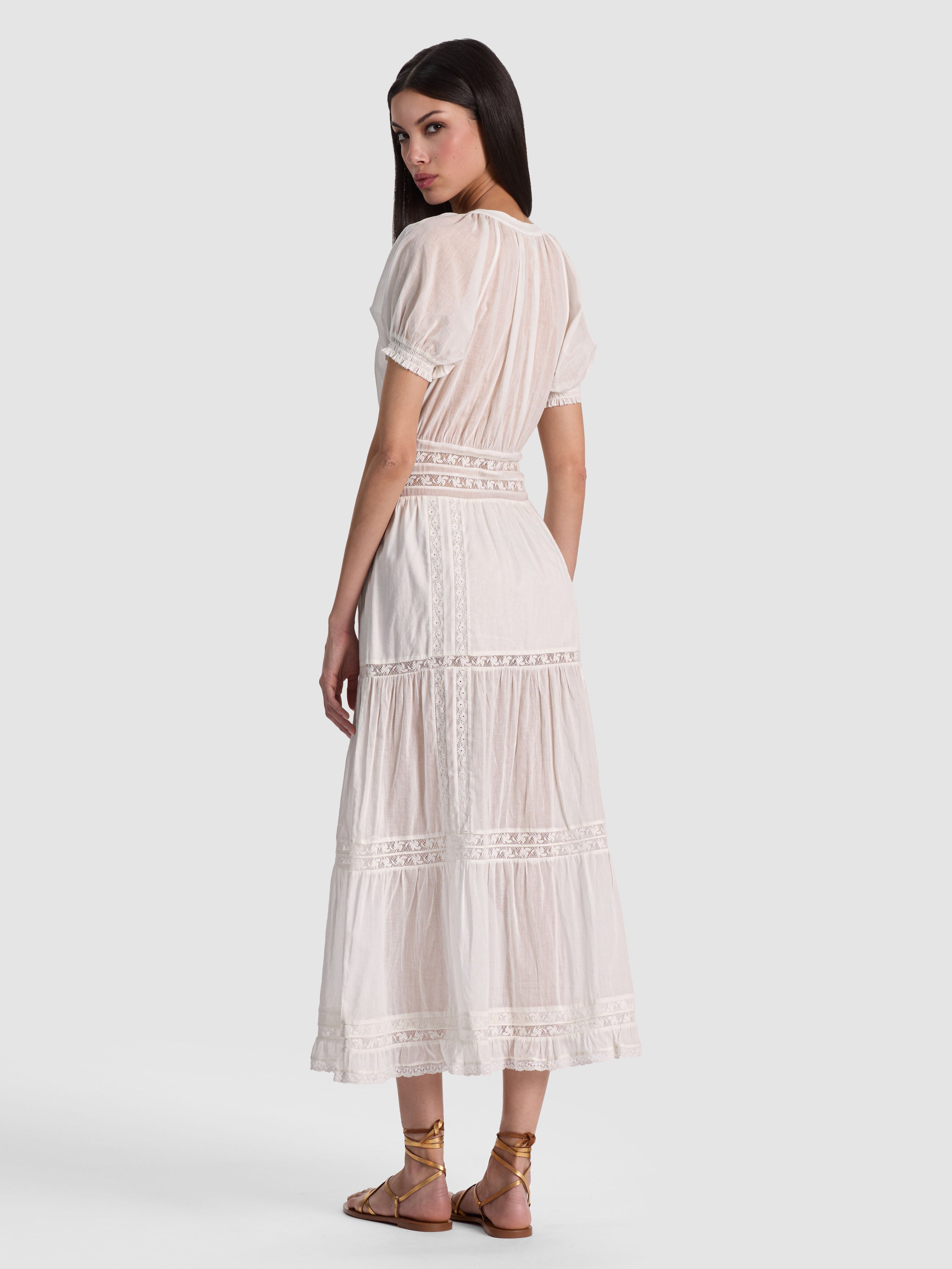KATHRYN MIDI SHIRT DRESS-ALICE + OLIVIA