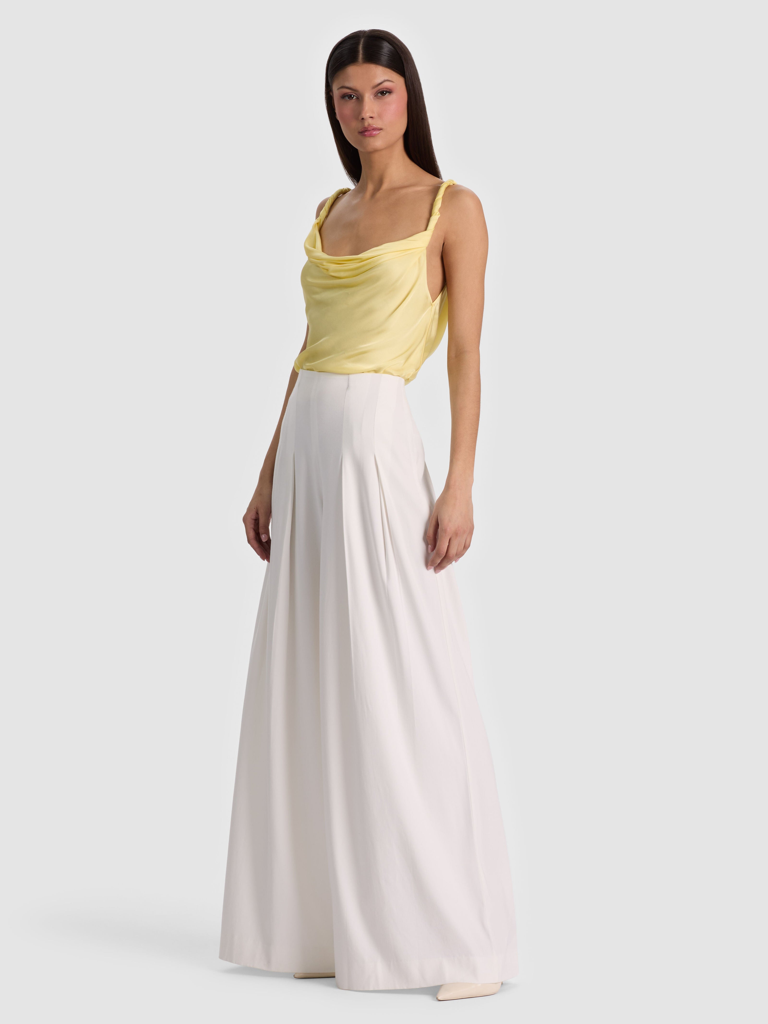 MONIQUE TWIST STRAP TANK-ALICE + OLIVIA