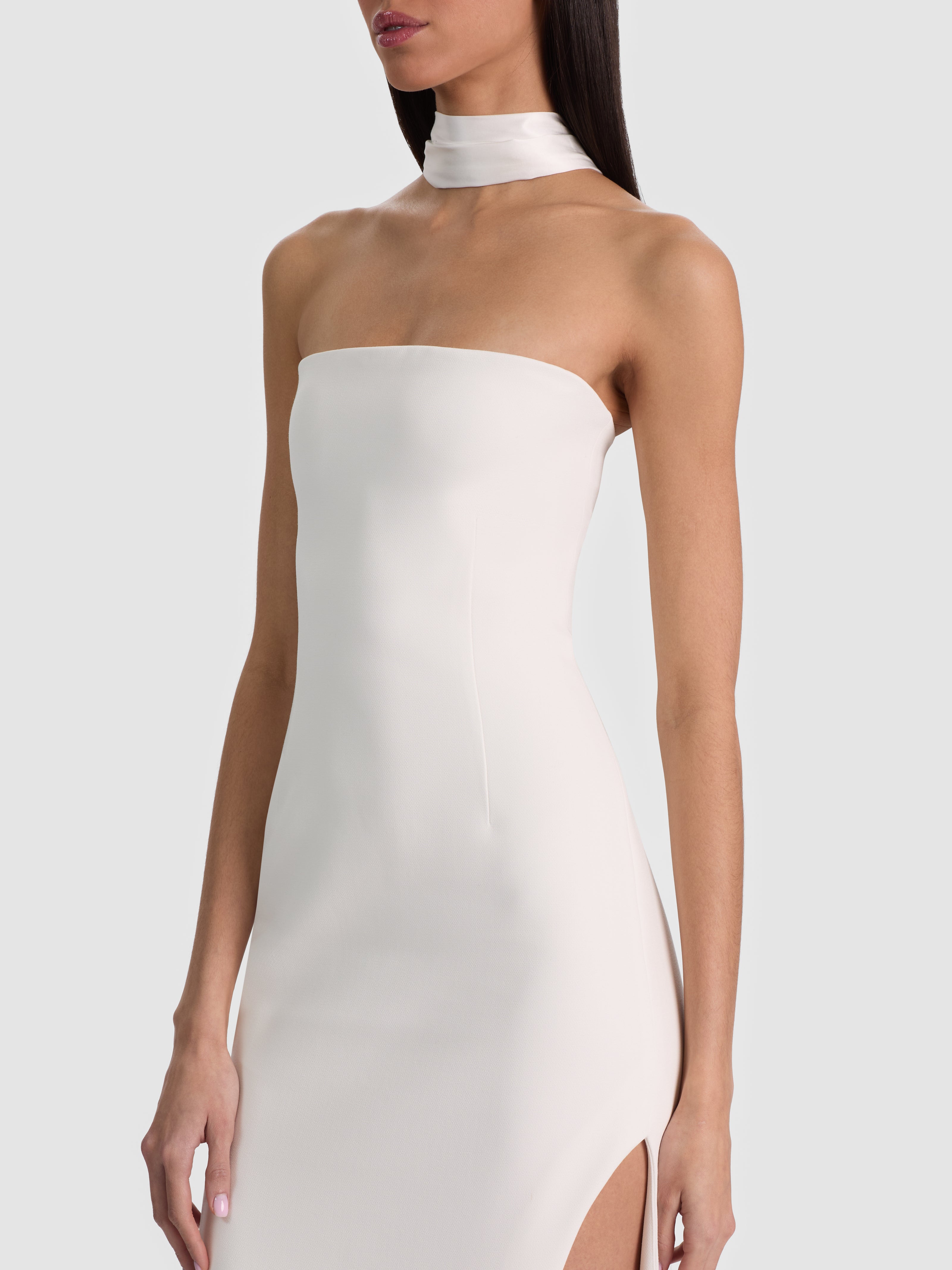 CHANA MAXI DRESS WITH SCARF-ALICE + OLIVIA