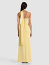 CHANA MAXI DRESS WITH SCARF-BUTTER-ALICE + OLIVIA