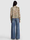 ARLETTE COLLARED BLSN SLV BLOUSE-ALICE + OLIVIA