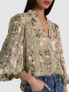 ARLETTE COLLARED BLSN SLV BLOUSE-ALICE + OLIVIA