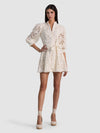 LUCY MINI SHIRT DRESS-OFF WHITE-ALICE + OLIVIA
