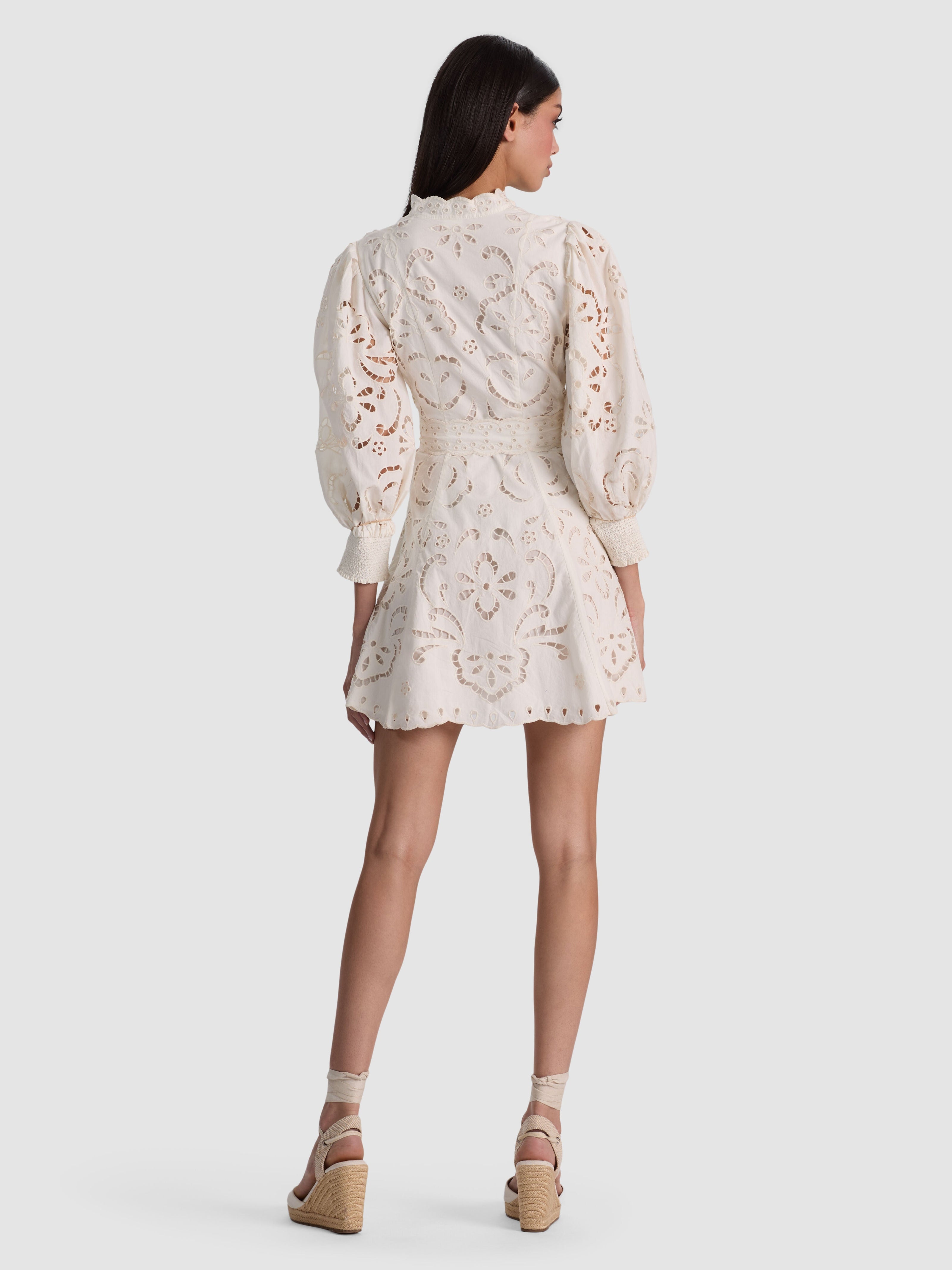LUCY MINI SHIRT DRESS-ALICE + OLIVIA