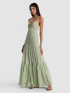 NICKY LACE TIERED MAXI DRESS-LIGHT SAGE-ALICE + OLIVIA