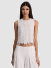 AMAL LACE TANK-ALICE + OLIVIA