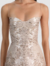 HALLIE PEEKABOO MINI DRESS-ALICE + OLIVIA