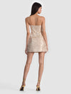 HALLIE PEEKABOO MINI DRESS-ALICE + OLIVIA