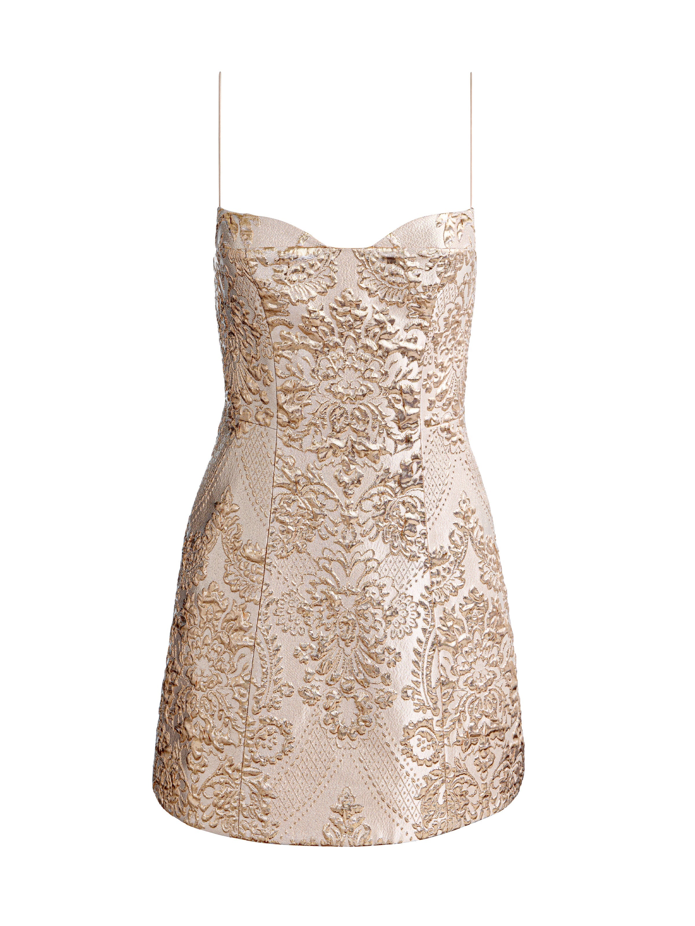 HALLIE PEEKABOO MINI DRESS-ALICE + OLIVIA