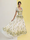 HAVEN FLARED MAXI DRESS-ALICE + OLIVIA