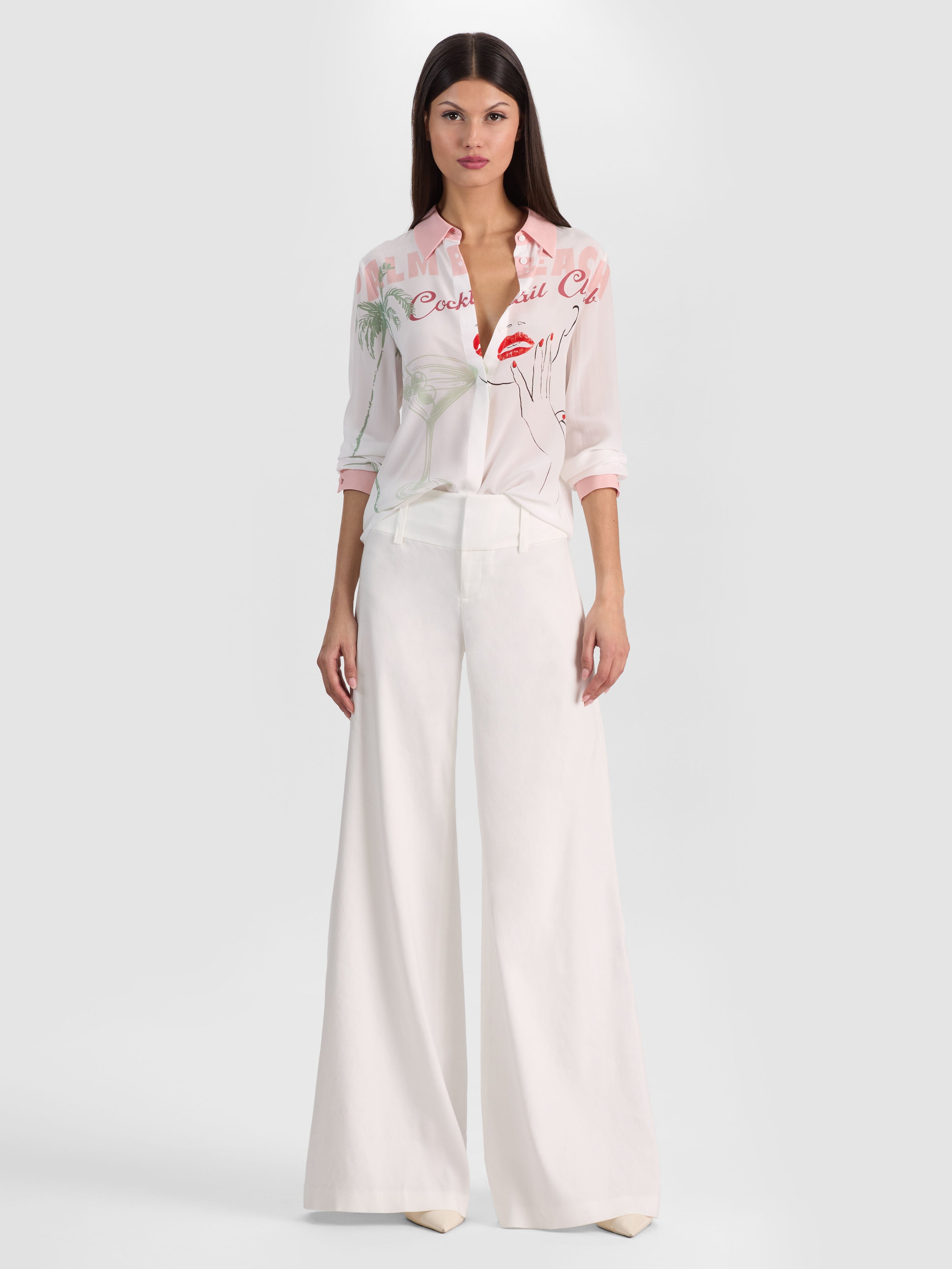 WILLA SILK BLOUSE-ALICE + OLIVIA