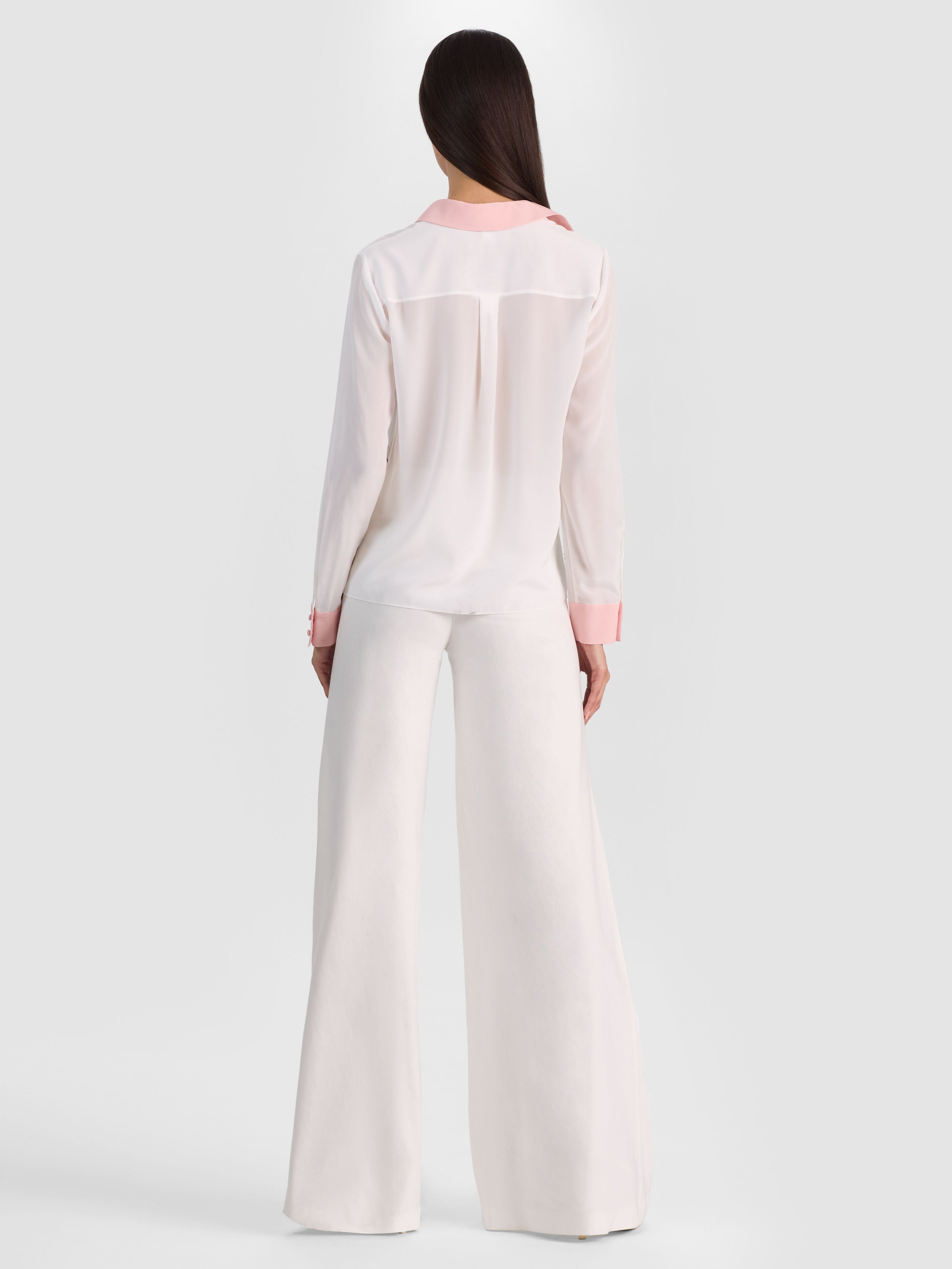 WILLA SILK BLOUSE-ALICE + OLIVIA