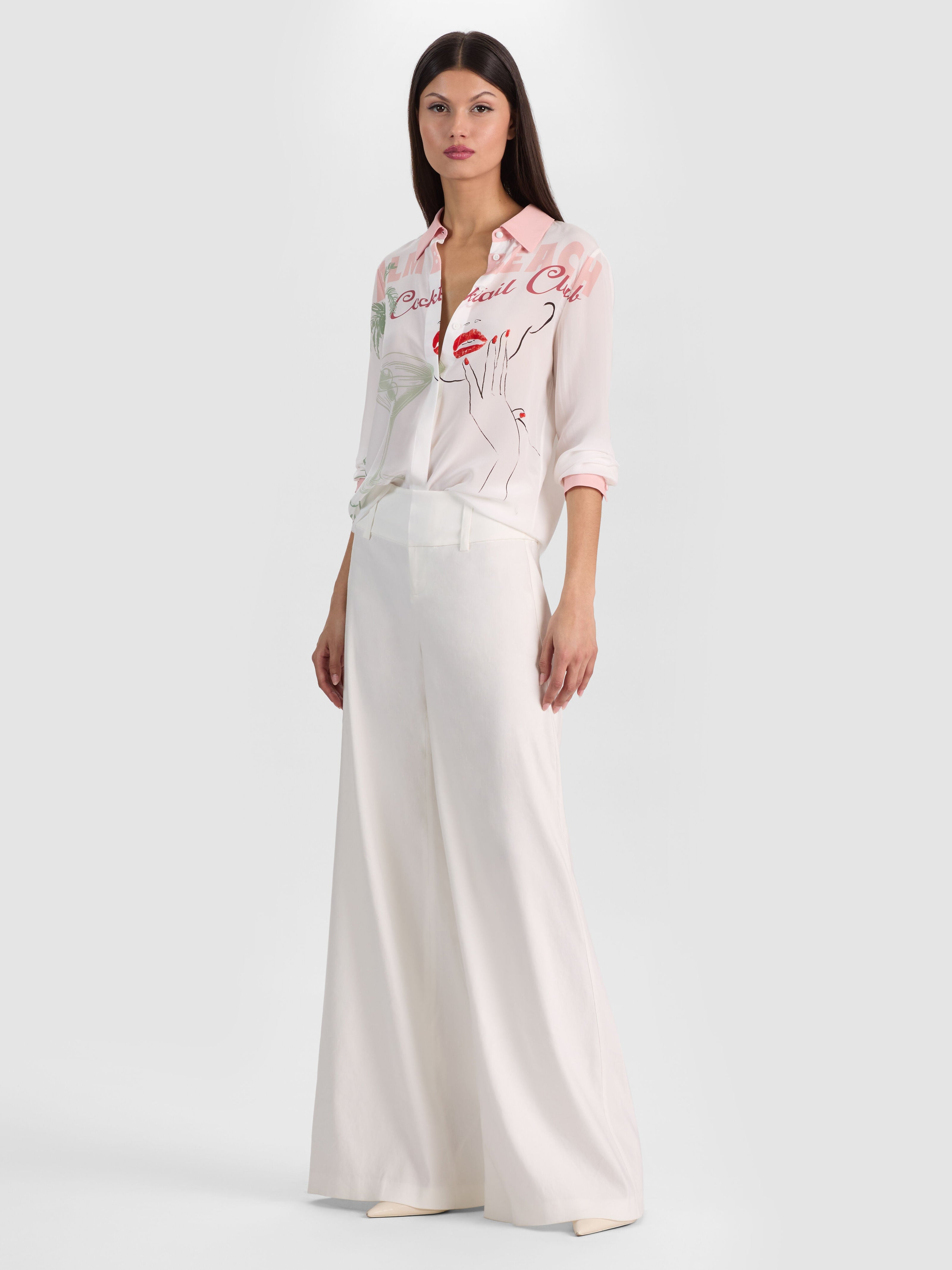 WILLA SILK BLOUSE-ALICE + OLIVIA