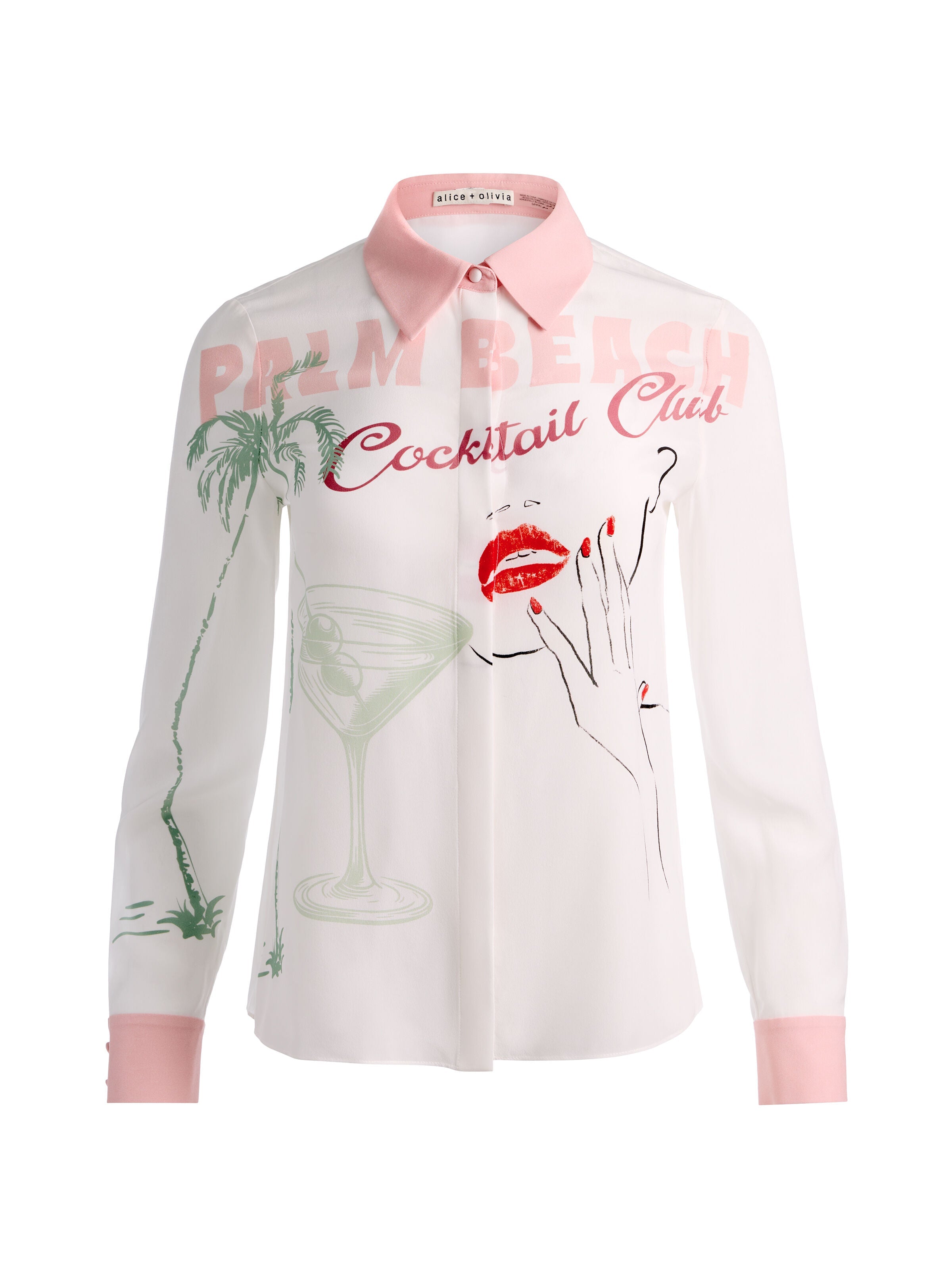 WILLA SILK BLOUSE-ALICE + OLIVIA