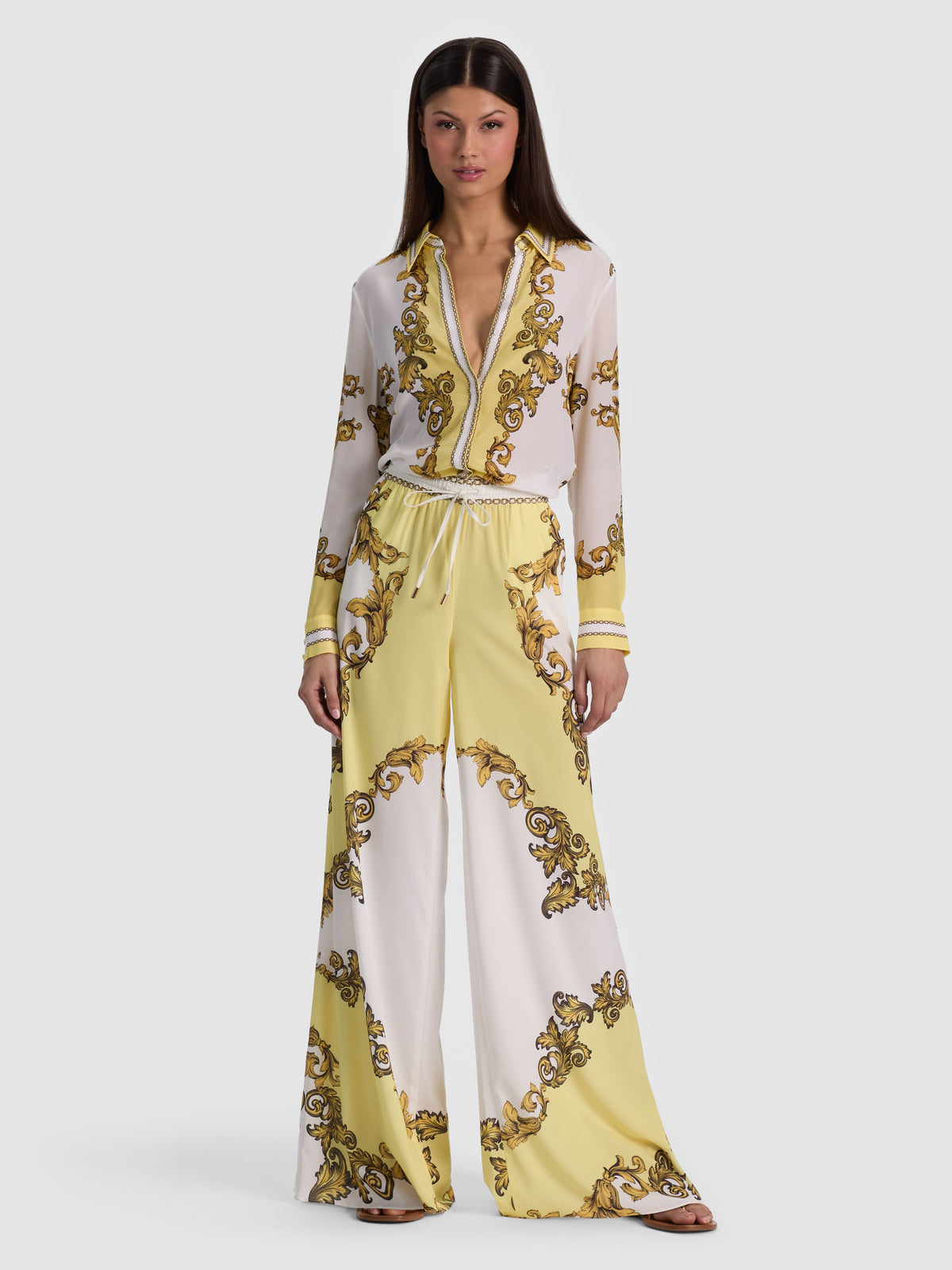 WILLA SILK BLOUSE-ALICE + OLIVIA