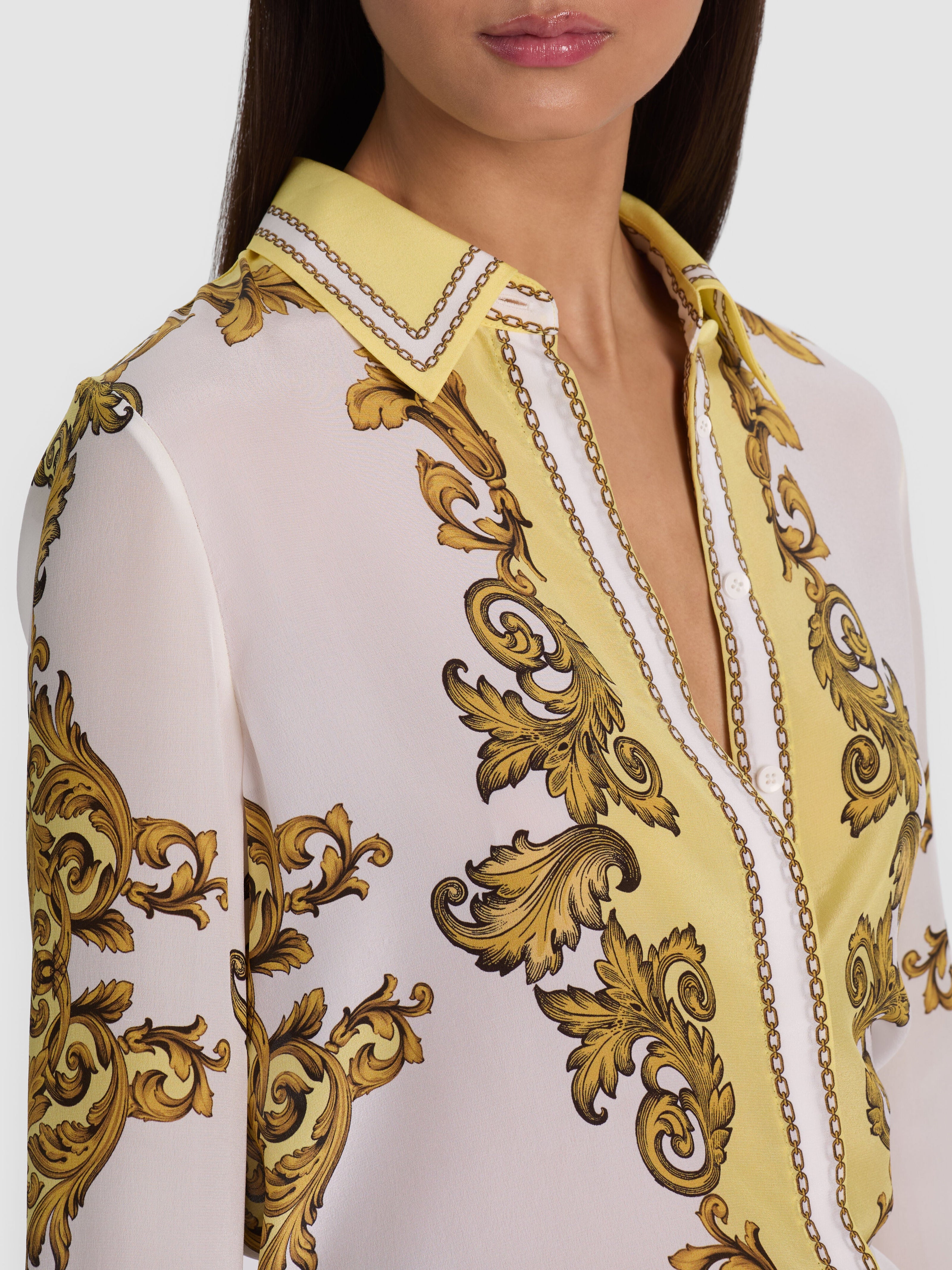 WILLA SILK BLOUSE-ALICE + OLIVIA