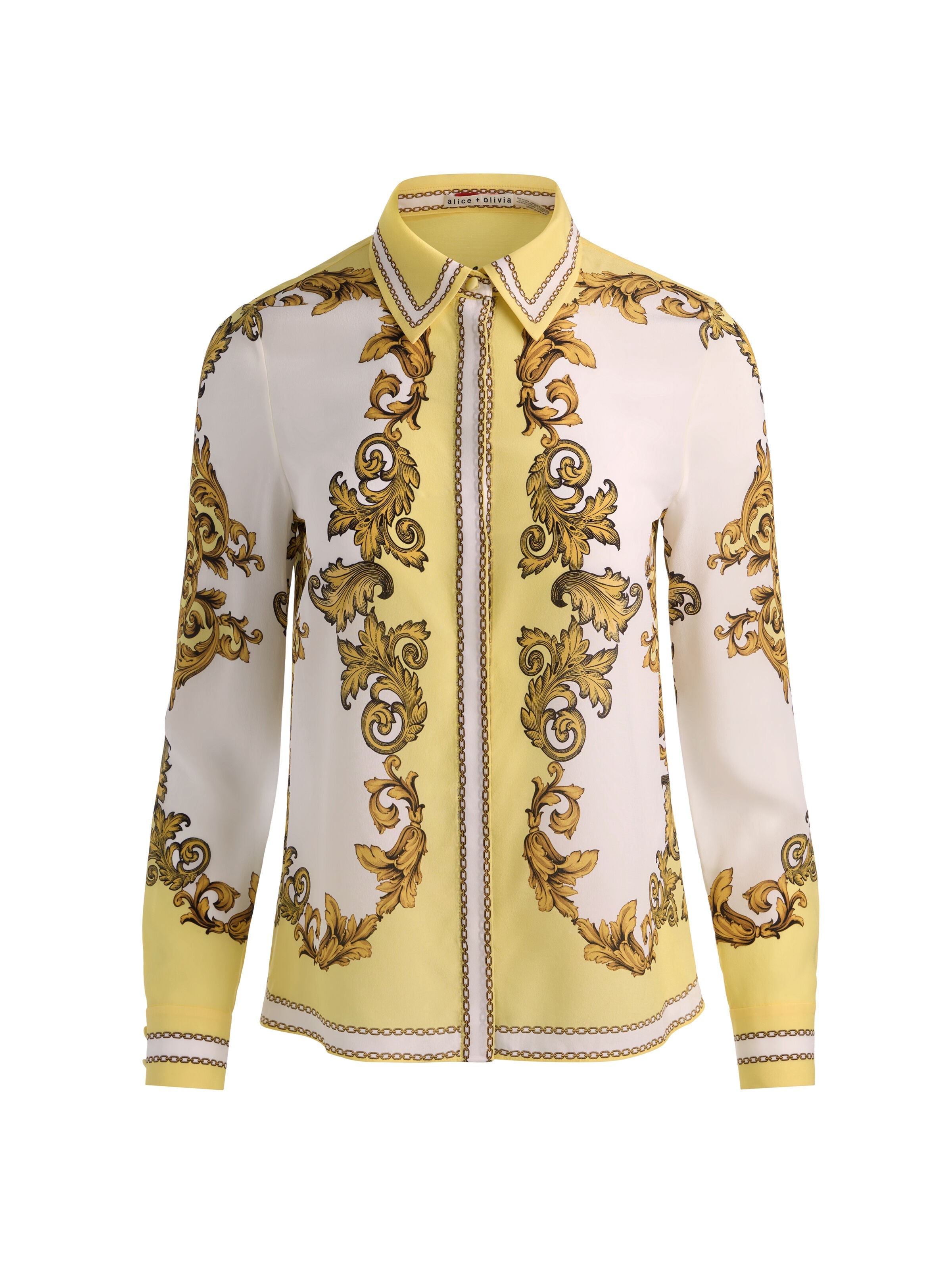 WILLA SILK BLOUSE-ALICE + OLIVIA