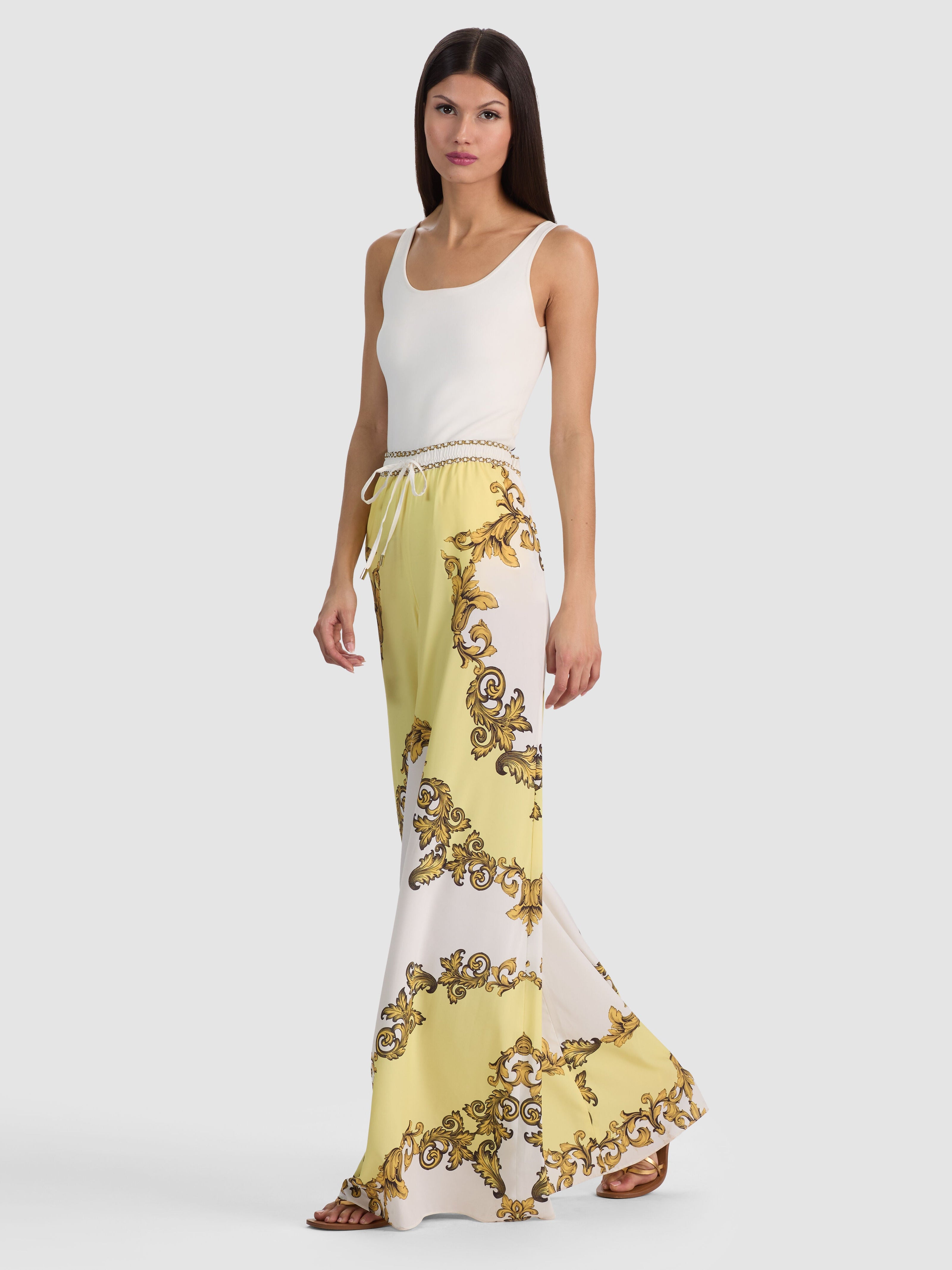 OJAI WIDE LEG PANT-ALICE + OLIVIA