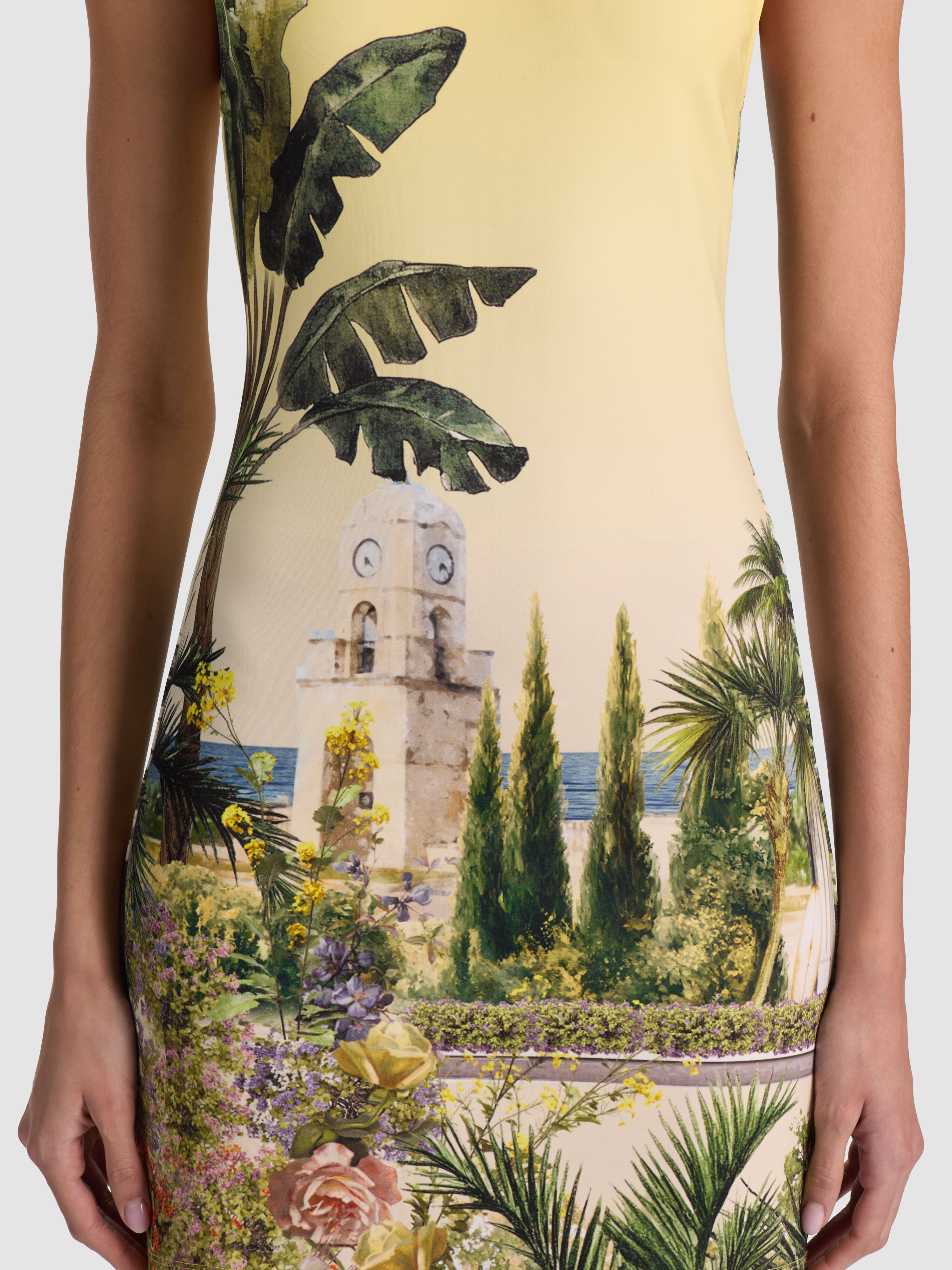 WYNELL STACEFACE FITTED MINI DRESS-ALICE + OLIVIA